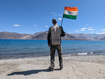 transhimalayenne lac pangong